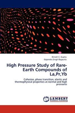 portada high pressure study of rare-earth compounds of la, pr, yb (in English)