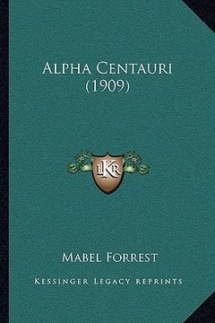portada alpha centauri (1909) (in English)