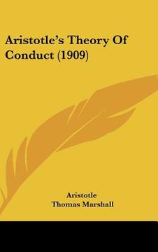 portada aristotle's theory of conduct (1909) (en Inglés)