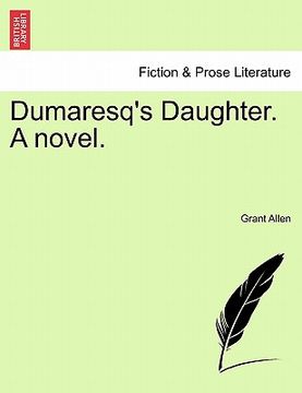 portada dumaresq's daughter. a novel. (en Inglés)