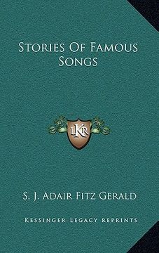 portada stories of famous songs (en Inglés)
