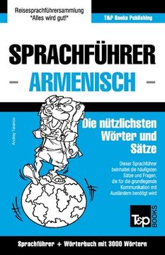 portada Sprachführer Deutsch-Armenisch und Thematischer Wortschatz mit 3000 Wörtern (en Alemán)