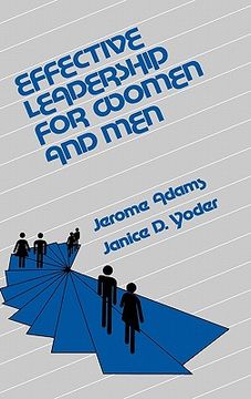 portada effective leadership for women and men (en Inglés)