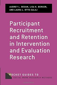 portada Participant Recruitment and Retention in Intervention and Evaluation Research (Pocket Guide to Social Work Research Methods) (en Inglés)