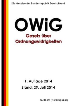 portada Gesetz über Ordnungswidrigkeiten (OWiG) (German Edition)