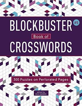 portada Blockbuster Book of Crosswords 5 (Blockbuster Crosswords) (en Inglés)