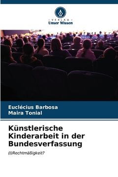portada Künstlerische Kinderarbeit in der Bundesverfassung (en Alemán)