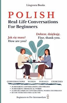 portada Polish: Real-Life Conversations for Beginners (en Inglés)