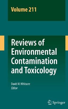 portada Reviews of Environmental Contamination and Toxicology Volume 211 (in English)
