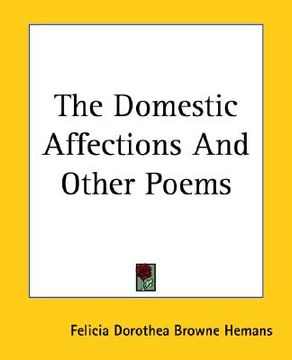 portada the domestic affections and other poems