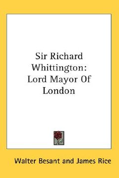 portada sir richard whittington: lord mayor of london (en Inglés)