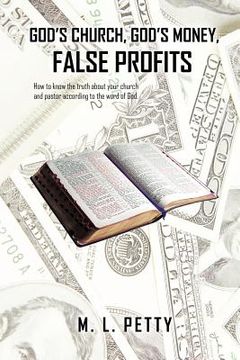 portada god`s church, god`s money, false profits