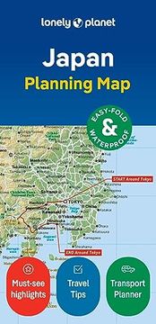 portada Lonely Planet Japan Planning map 2