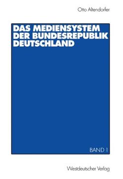 portada Das Mediensystem der Bundesrepublik Deutschland: 1 (en Alemán)