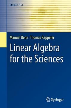portada Linear Algebra for the Sciences (in English)
