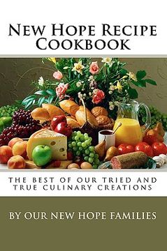 portada new hope recipe cookbook (en Inglés)