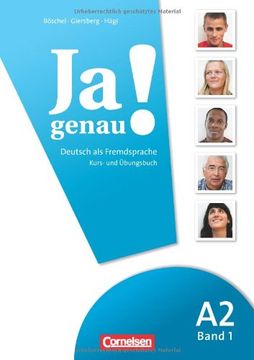 portada ja genau! a2 band 1 libro alumno y ejercicios (in German)