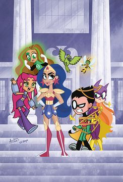 portada Teen Titans Go!/DC Super Hero Girls: Estudiantes de intercambio (in Spanish)