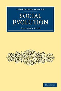 portada Social Evolution (Cambridge Library Collection - Science and Religion) (en Inglés)