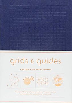 portada Grids & Guides (Navy): A Not for Visual Thinkers (en Inglés)