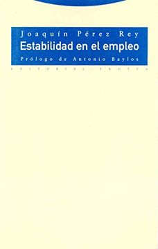portada Estabilidad en el Empleo (in Spanish)