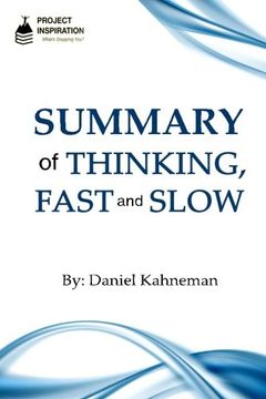 portada Summary of Thinking, Fast and Slow By Daniel Kahneman