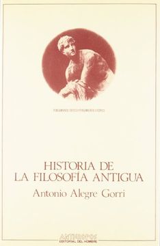 portada Historia de la Filosofía Antigua