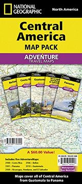 portada Central America [Map Pack Bundle] (National Geographic Adventure Map)