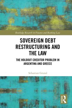 portada Sovereign Debt Restructuring and the law (Routledge Research in Finance and Banking Law) (en Inglés)
