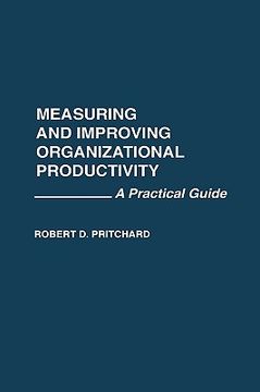 portada Measuring and Improving Organizational Productivity: A Practical Guide (en Inglés)