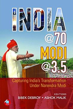 portada India @ 70, Modi @ 3. 5: Capturing India's Transformation Under Narendra Modi (en Inglés)