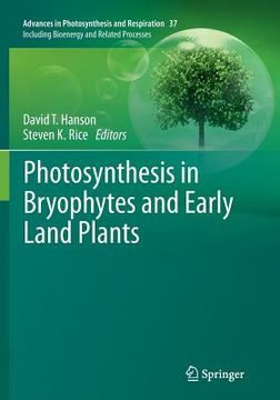 portada Photosynthesis in Bryophytes and Early Land Plants (en Inglés)