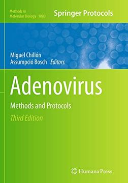 portada Adenovirus: Methods and Protocols (Methods in Molecular Biology, 1089) (en Inglés)