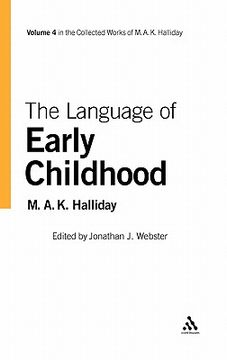 portada the language of early childhood: volume 4 (en Inglés)
