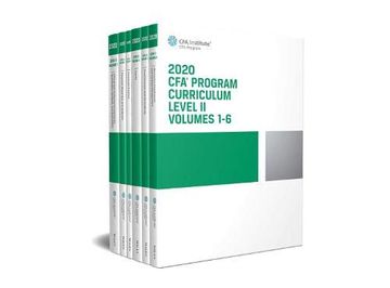 portada Cfa Program Curriculum 2020 Level ii Volumes 1-6 box set (Cfa Curriculum 2020) (in English)