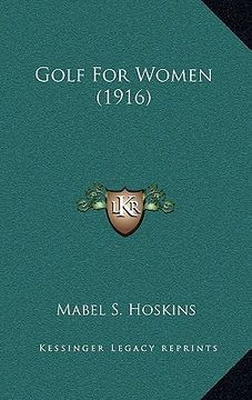 portada golf for women (1916)