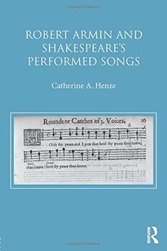 portada Robert Armin and Shakespeare's Performed Songs