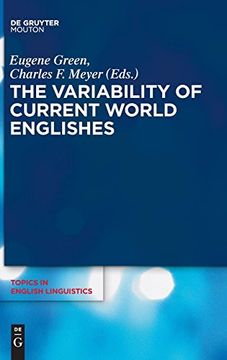 portada The Variability of Current World Englishes (Topics in English Linguistics) 