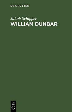 portada William Dunbar (en Alemán)