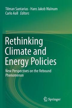 portada Rethinking Climate and Energy Policies: New Perspectives on the Rebound Phenomenon (in English)