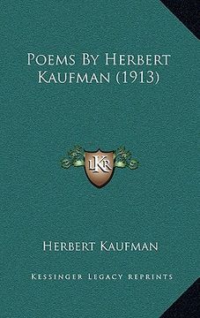 portada poems by herbert kaufman (1913) (en Inglés)