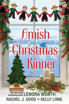 portada Amish Christmas Kinner (The Amish Mail Order Grooms) (en Inglés)