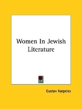 portada women in jewish literature (in English)