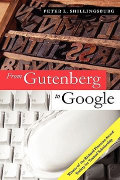 portada From Gutenberg to Google Hardback: Electronic Representations of Literary Texts (en Inglés)