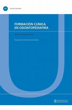 portada Formacion Clinica en Odontopediatria