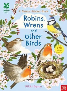 portada National Trust: Robins, Wrens and other British Birds (National Trust Sticker Spotter Books)