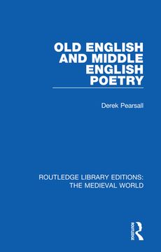 portada Old English and Middle English Poetry (Routledge Library Editions: The Medieval World) (en Inglés)