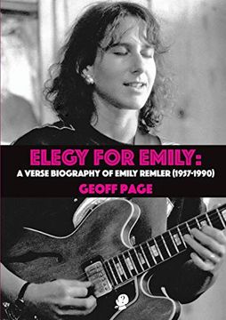 portada Elegy for Emilia: A Verse Biography of Emily Remler 1957-1990 (en Inglés)