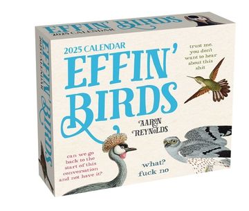 portada Effin' Birds 2025 Day-To-Day Calendar (en Inglés)