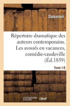 portada Répertoire dramatique des auteurs contemporains. . Tome I-8 (in French)
